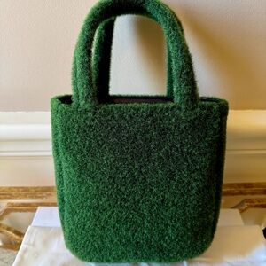 NWT - Edie Parker Mini Grass Tote Bag